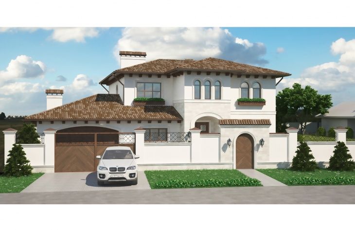 Two storey cottage house plan