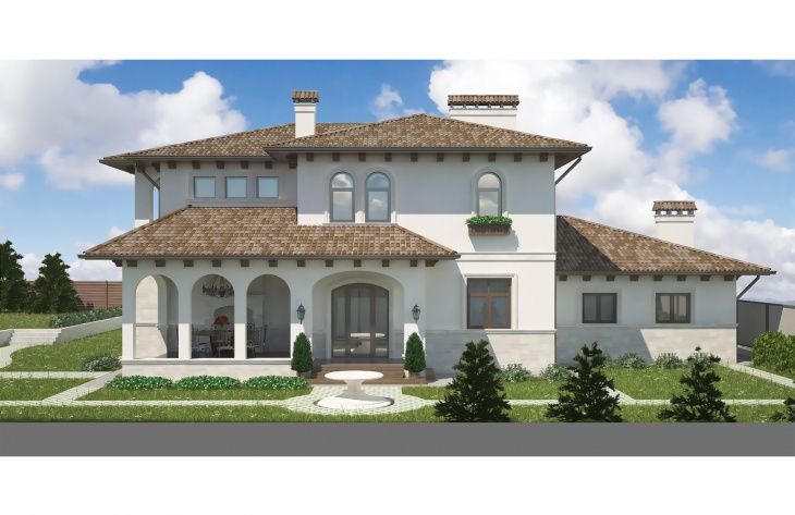 Visualization gallery - Two storey cottage