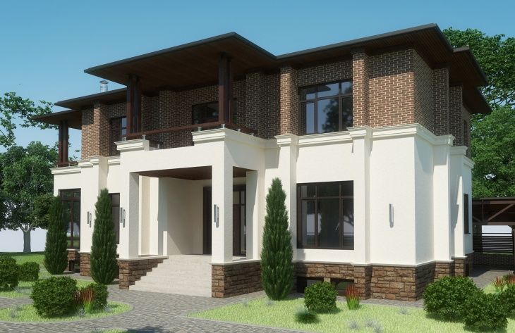 Visualization gallery - Two storey house