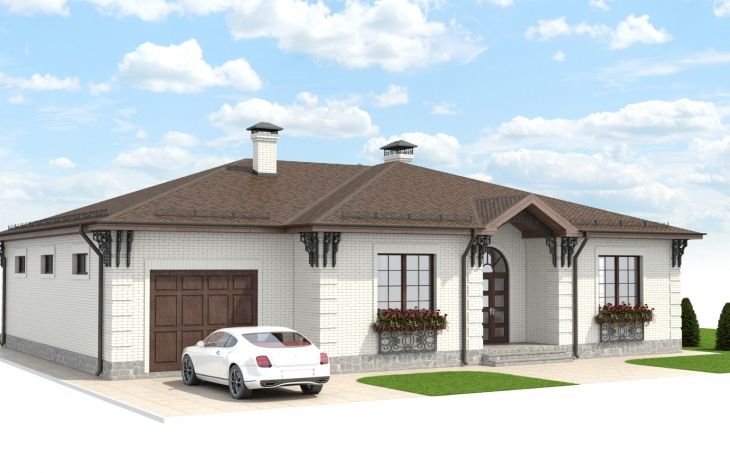 Visualization gallery - One storey house