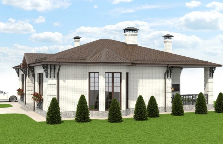 Visualization gallery - One storey house