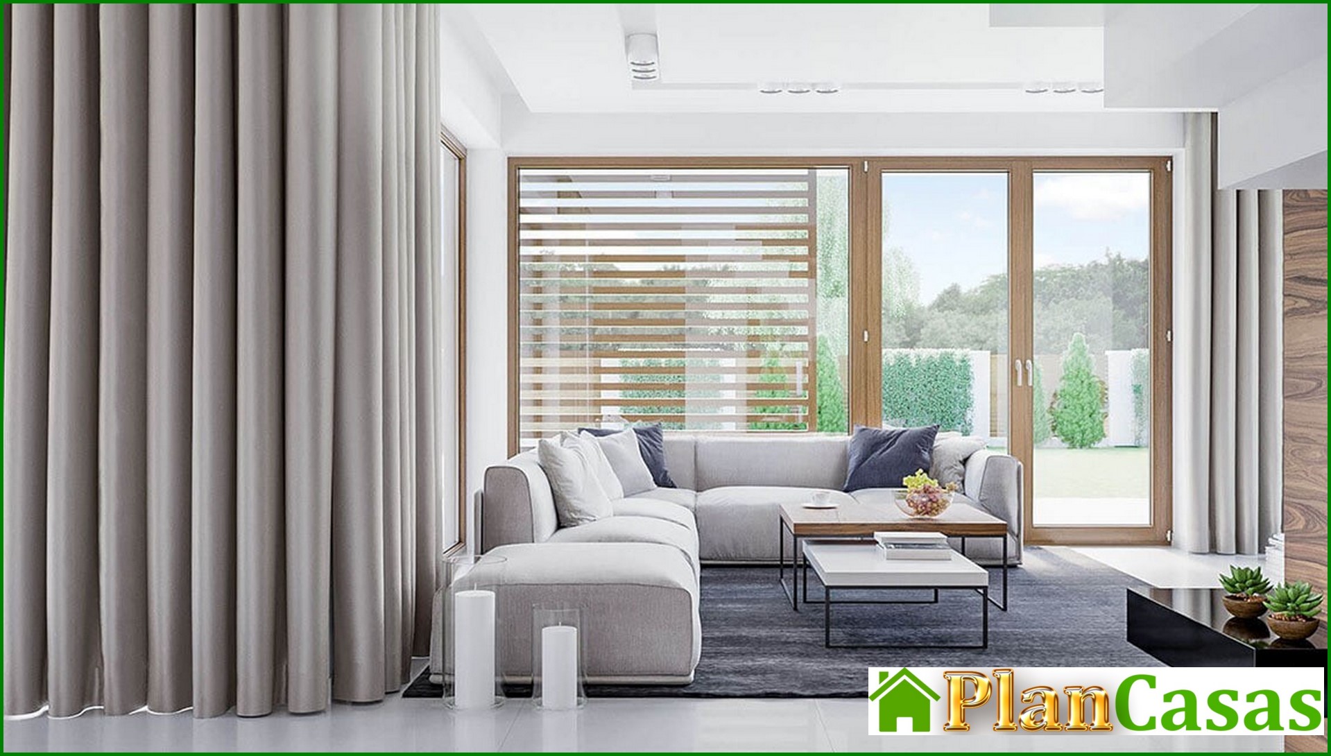 Visualization gallery - Two-story house with a comfortable sitting area