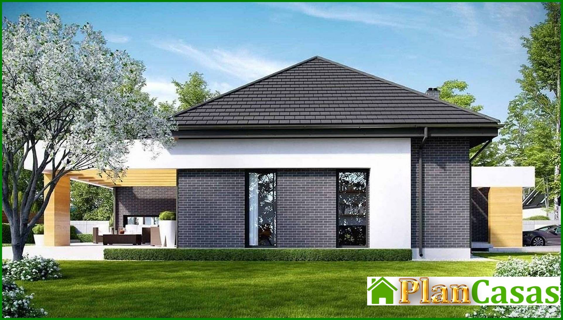 Visualization gallery - Unusual brick-built residential building