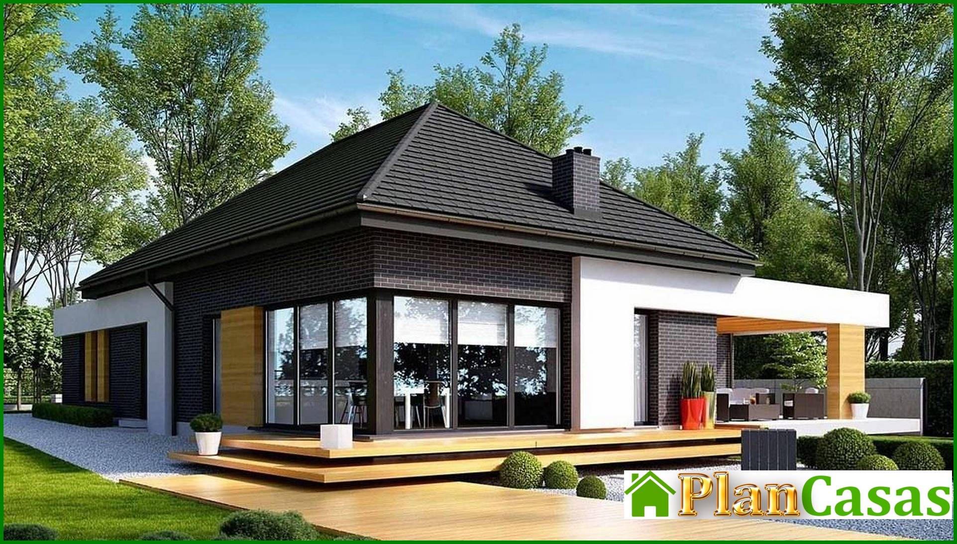 Visualization gallery - Unusual brick-built residential building