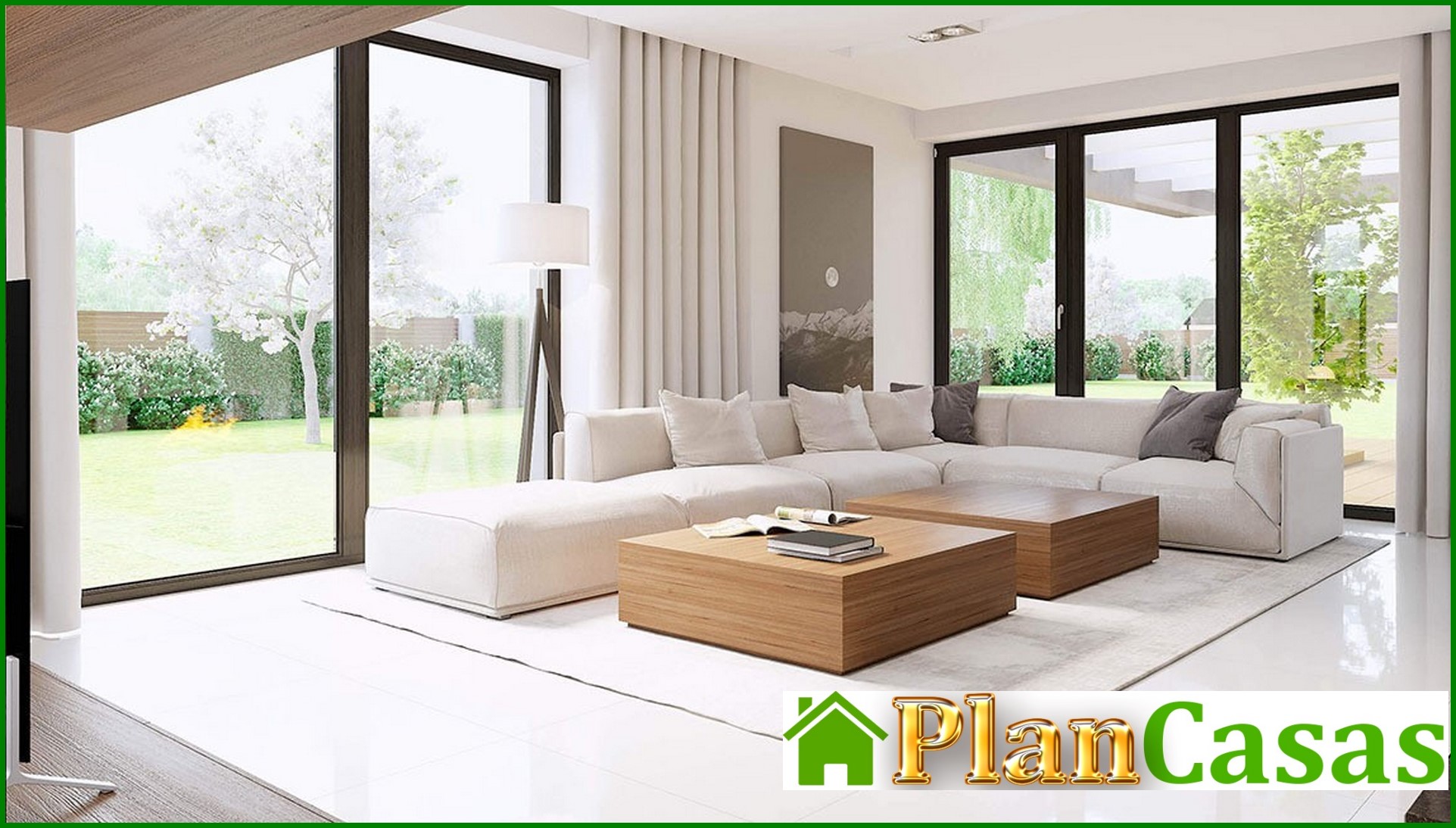 Visualization gallery - Amazing cottage with natural decor