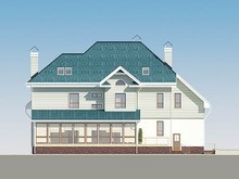 Visualization gallery - The project of a huge chic mansion