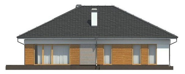 Visualization gallery - Single-storey house project with several bathrooms