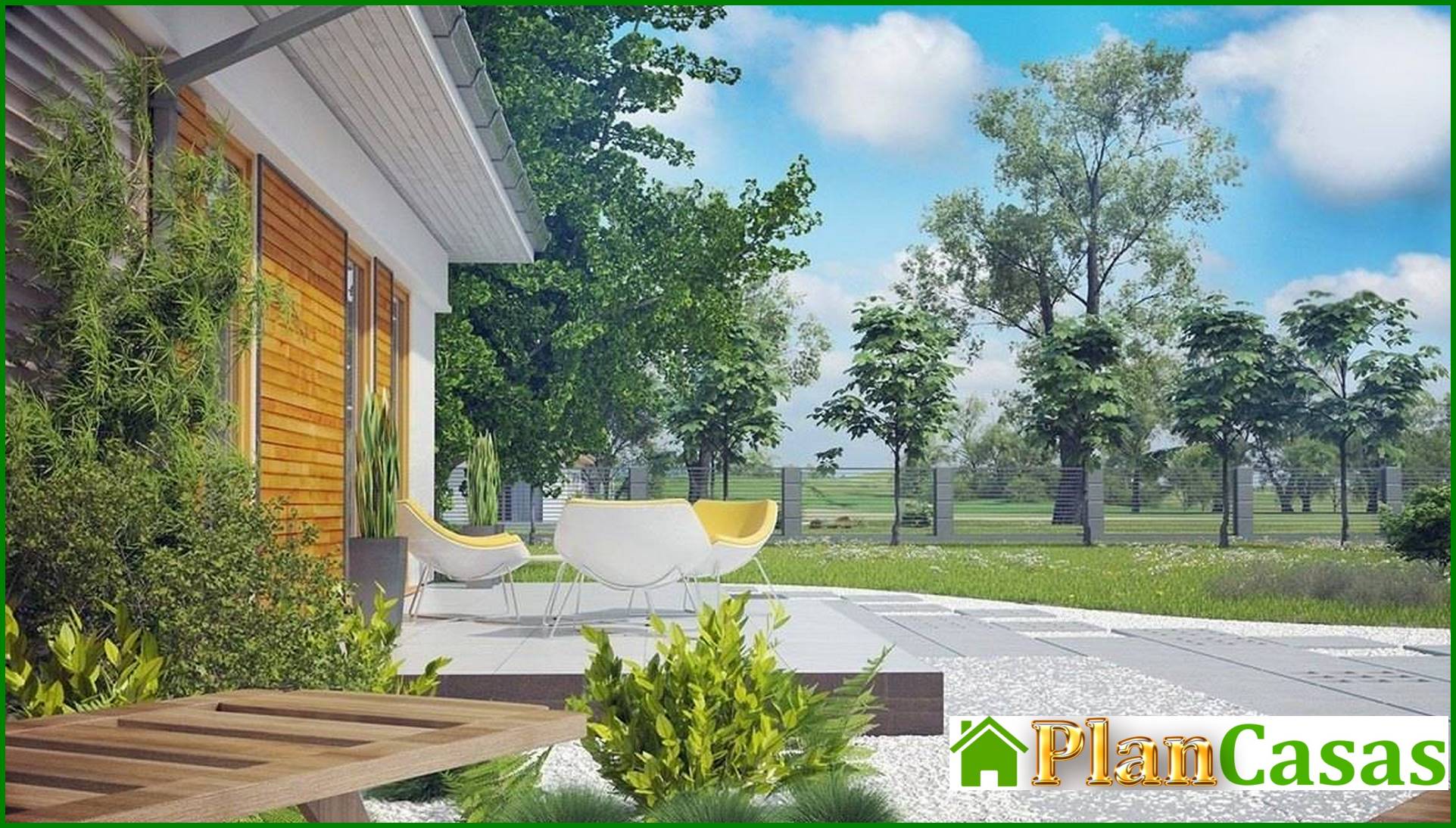 Visualization gallery - Single-storey house project with several bathrooms