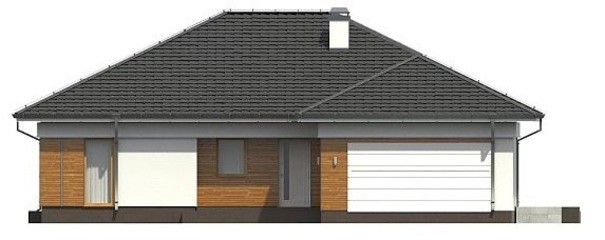 Visualization gallery - Single-storey house project with several bathrooms