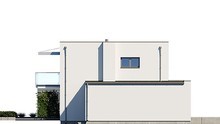 Visualization gallery - Modern stylish two-story house