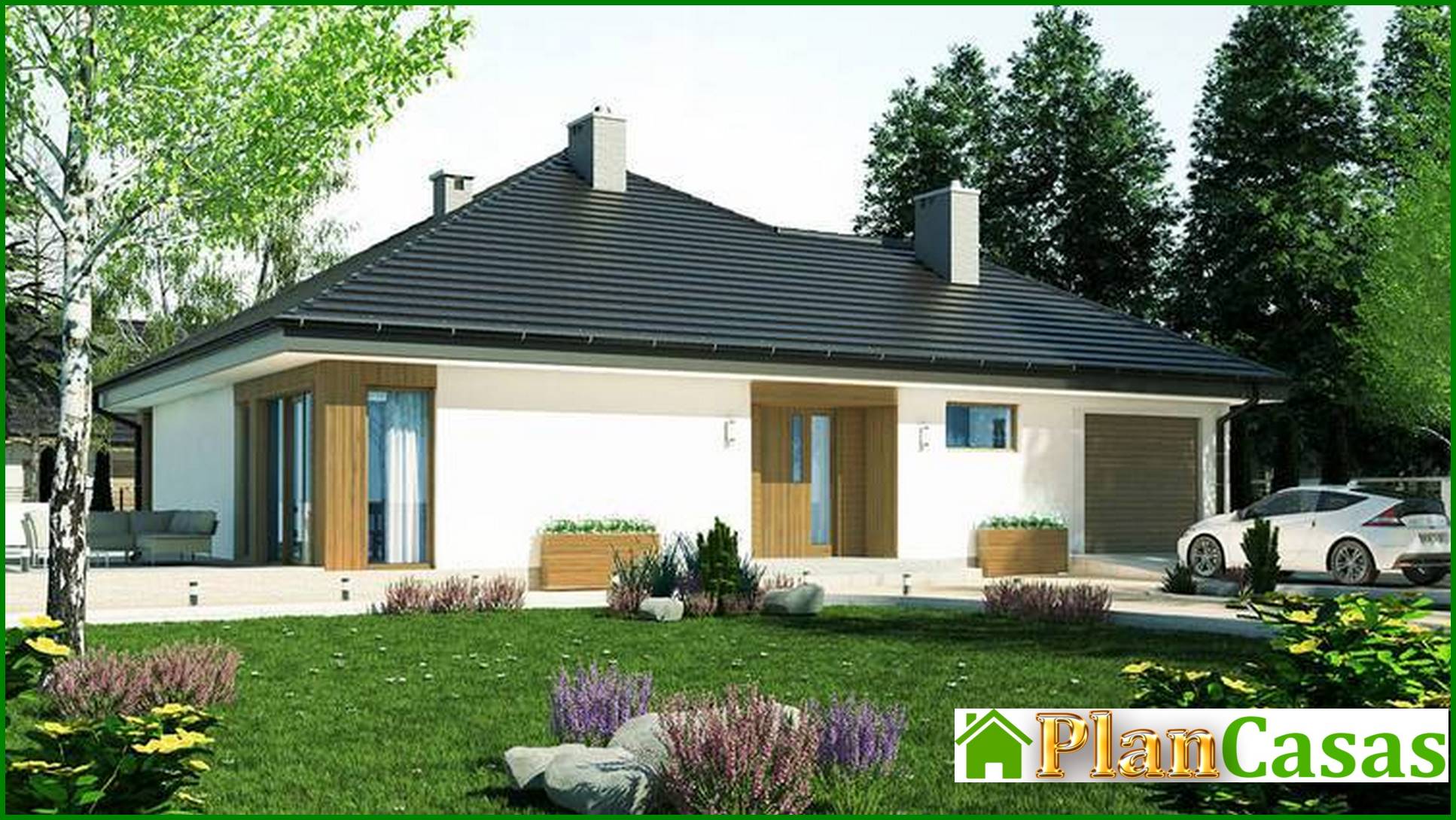 Visualization gallery - Stylish four-bedroom apartment building