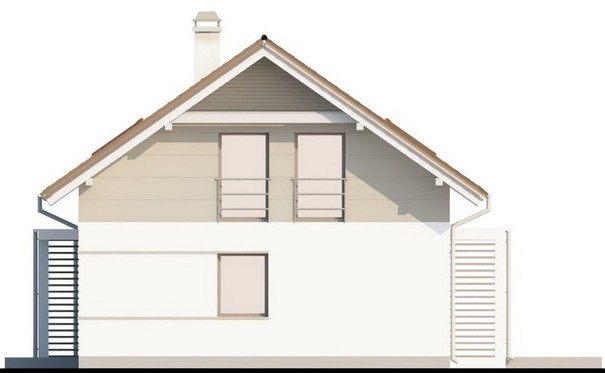 Visualization gallery - The project of an energy-saving classic house with an attic