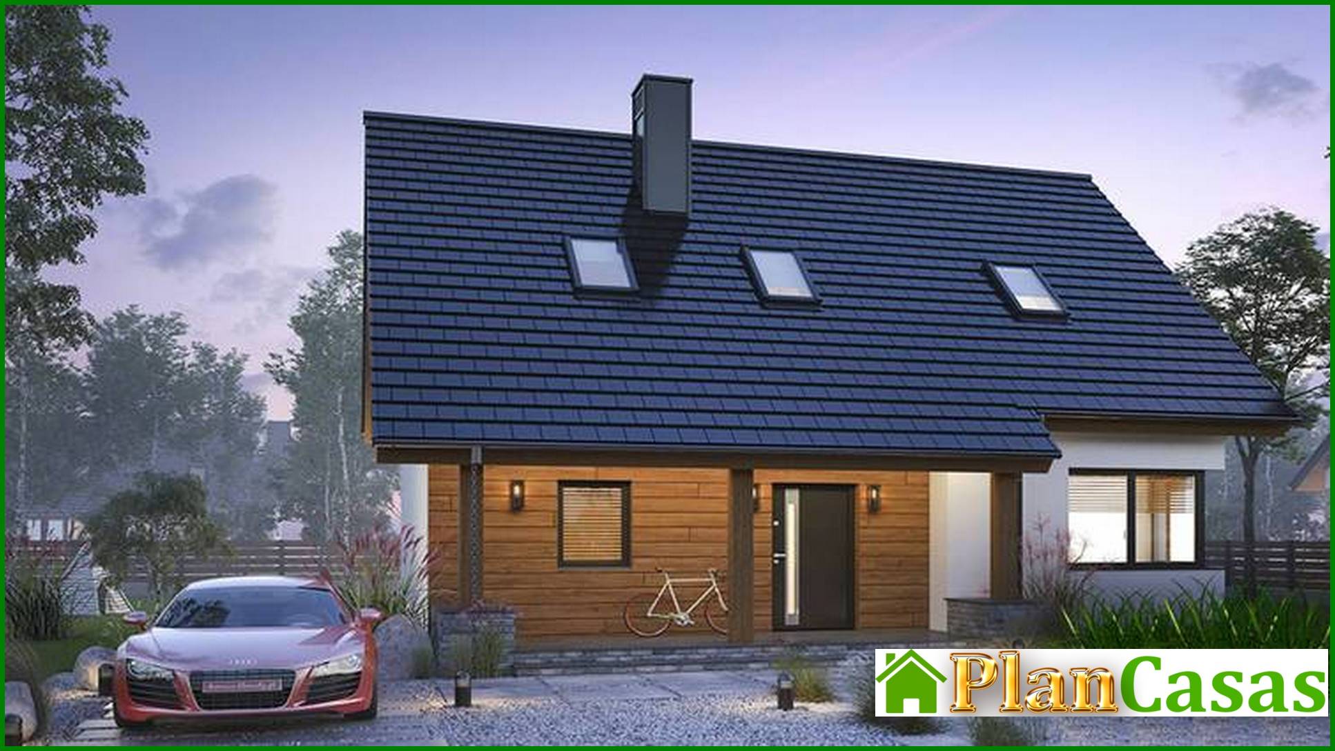 Visualization gallery - Five bedroom modern home