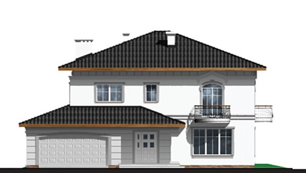 Visualization gallery - The project of a classic two-story mansion