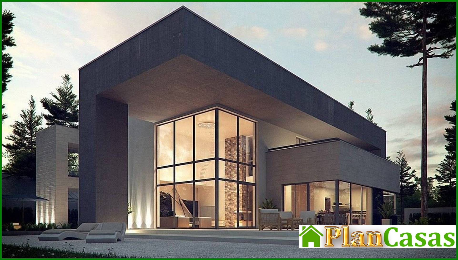 Visualization gallery - Modern Art Nouveau house with sauna on the second floor