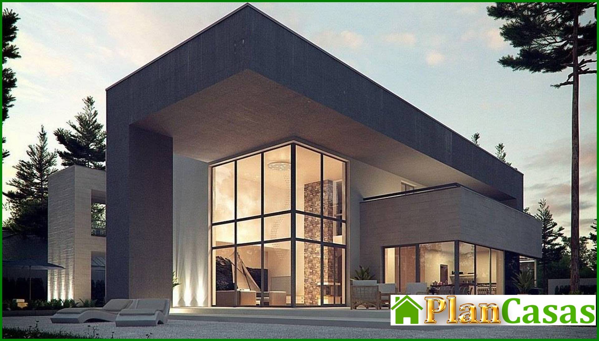 Modern Art Nouveau house with sauna on the second floor house plan