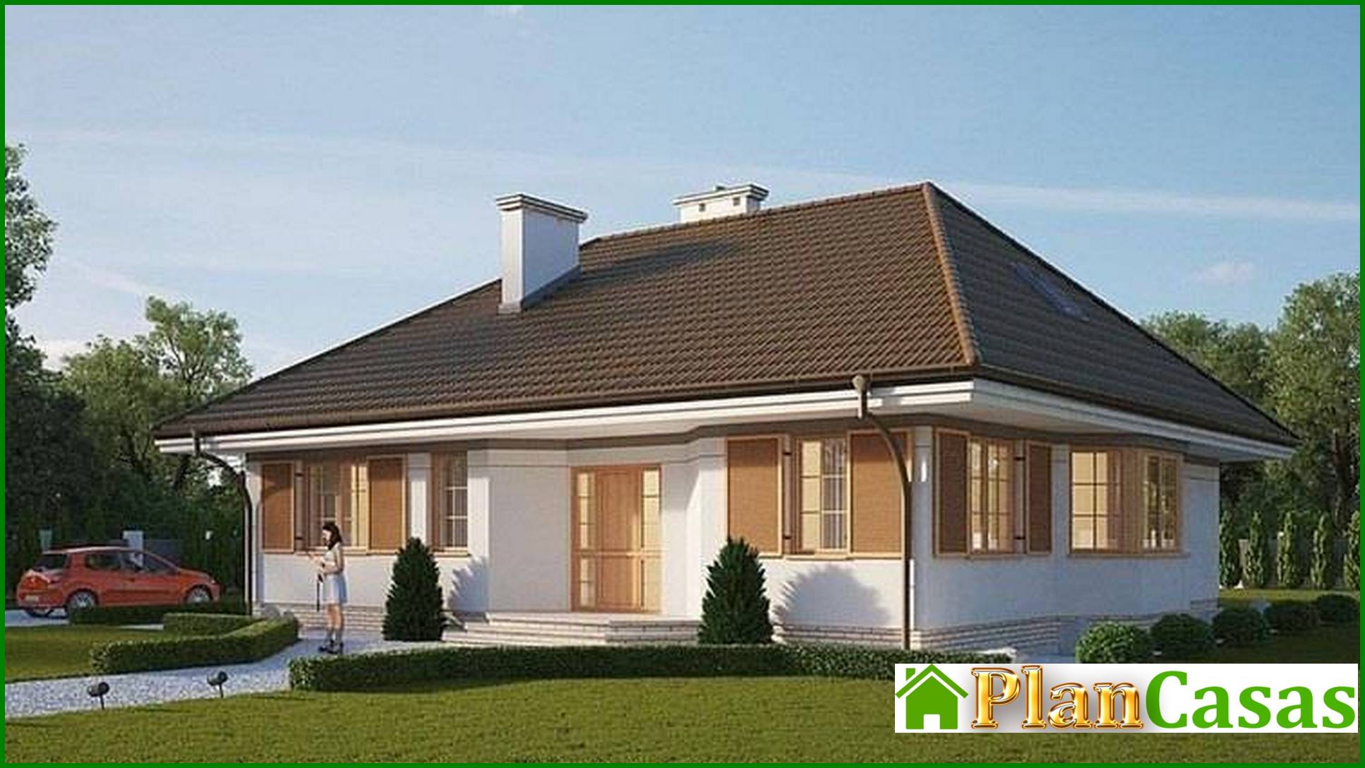 Visualization gallery - Beautiful apartment building in chocolate shades