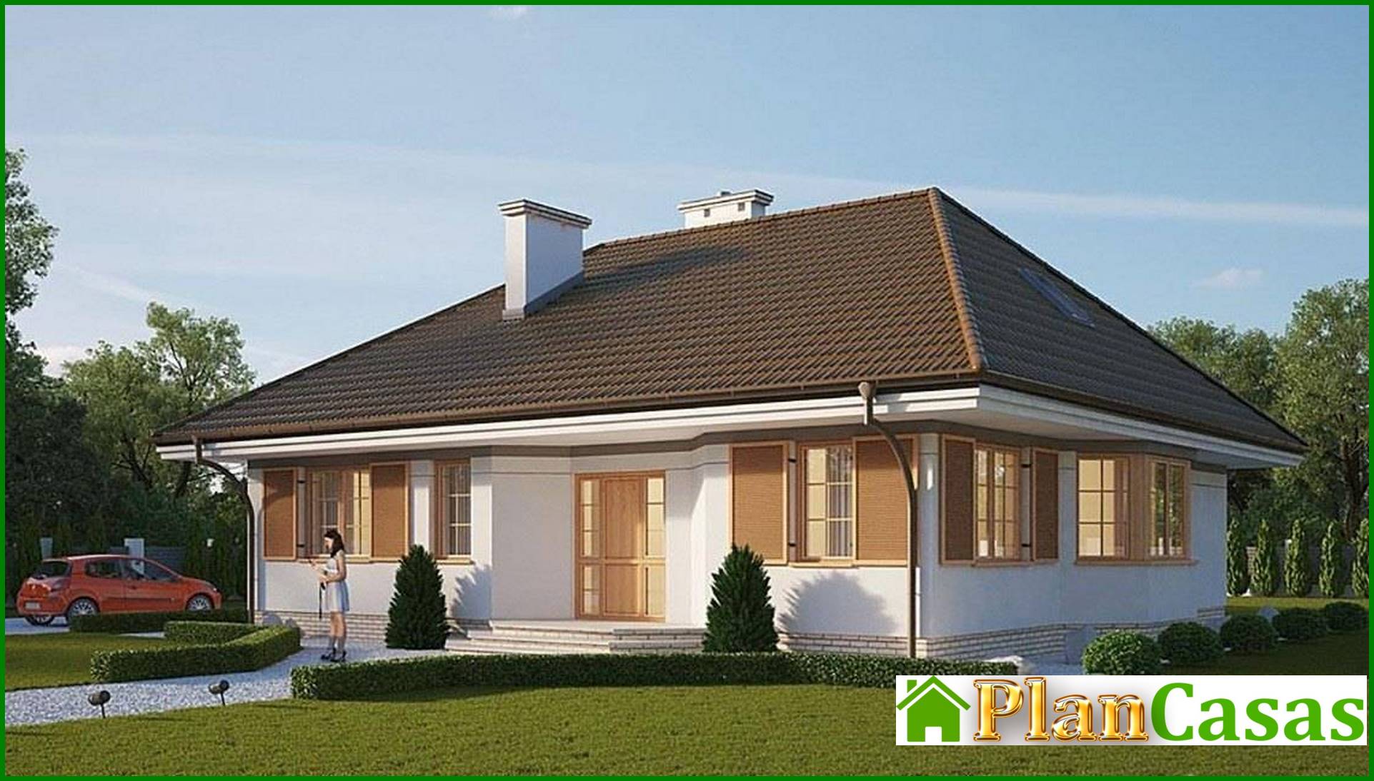 Visualization gallery - Beautiful apartment building in chocolate shades