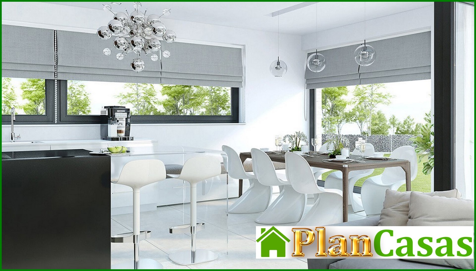 Visualization gallery - Modern residential building with a stylish look