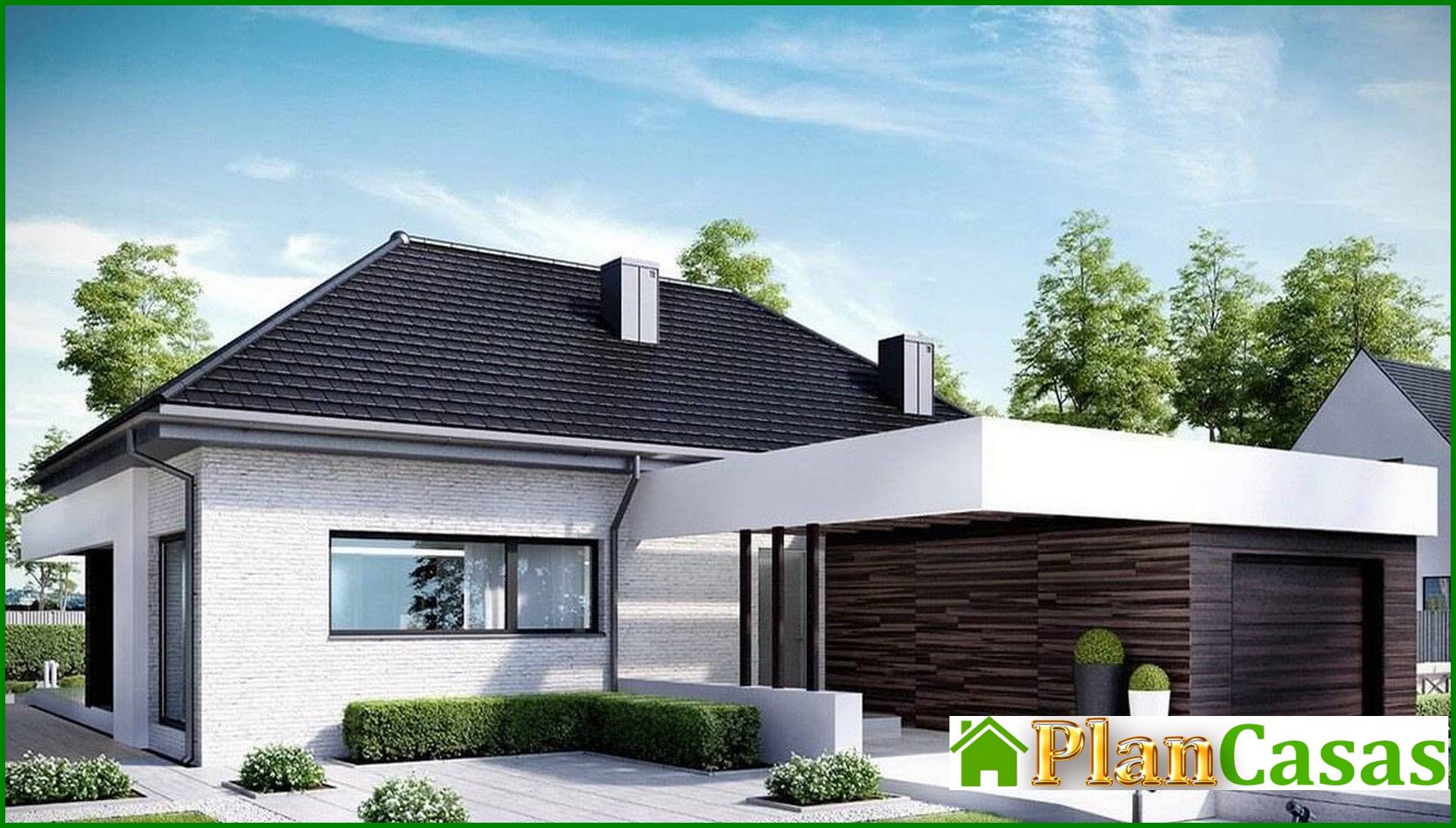 Visualization gallery - Modern residential building with a stylish look