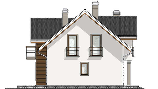 Visualization gallery - 6-Bedroom Two-Storey Cottage Project
