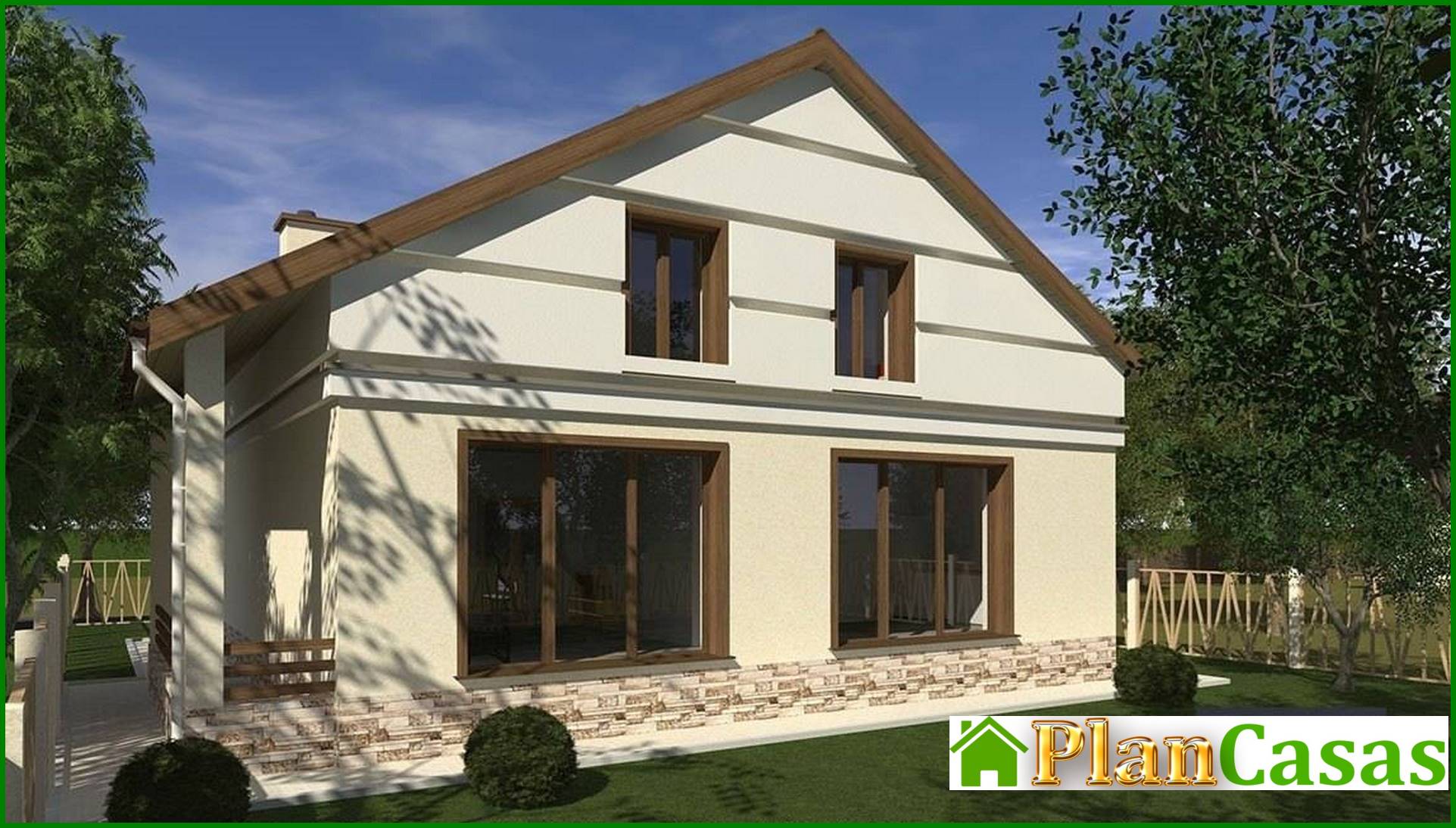 Visualization gallery - Luxurious apartment building in bright colors