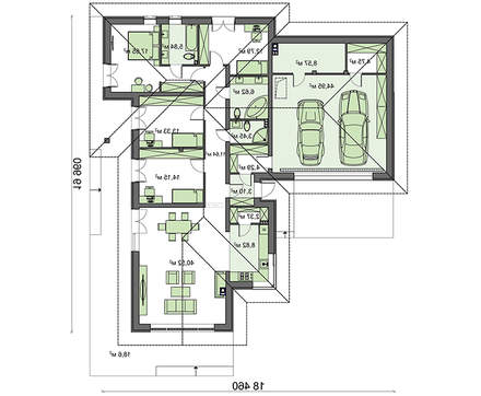 Visualization gallery - Beautiful barnhouse style house