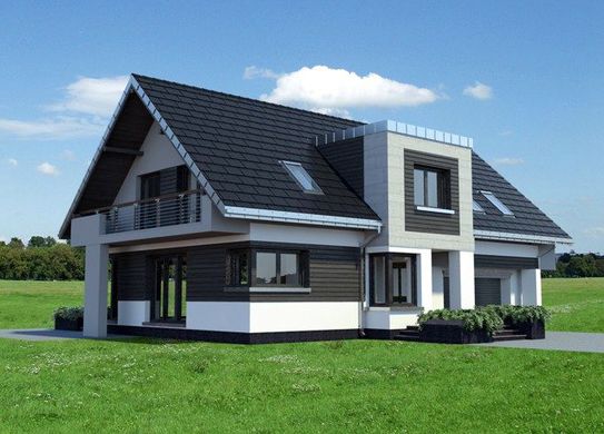 Visualization gallery - Large country high-tech villa