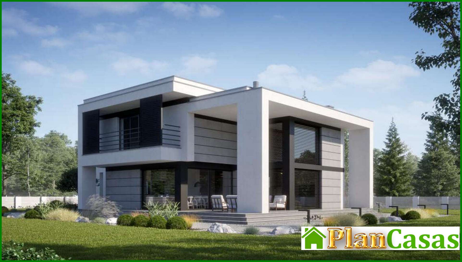 Visualization gallery - Design of a modern stylish house