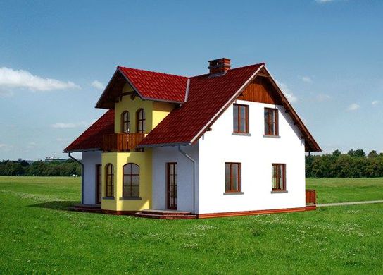 Visualization gallery - The project of a cozy house 11 x 11