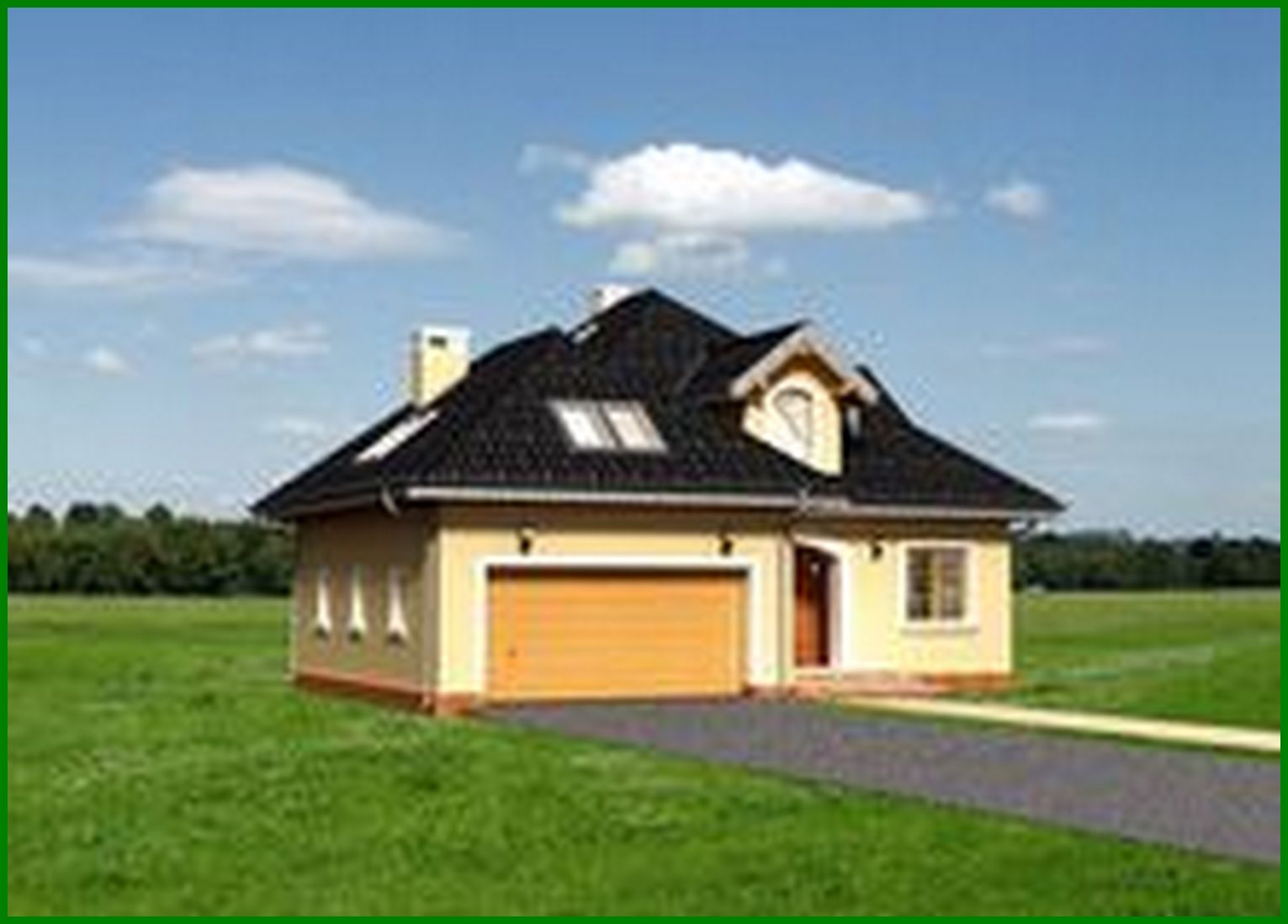 Visualization gallery - Beautiful house with attic