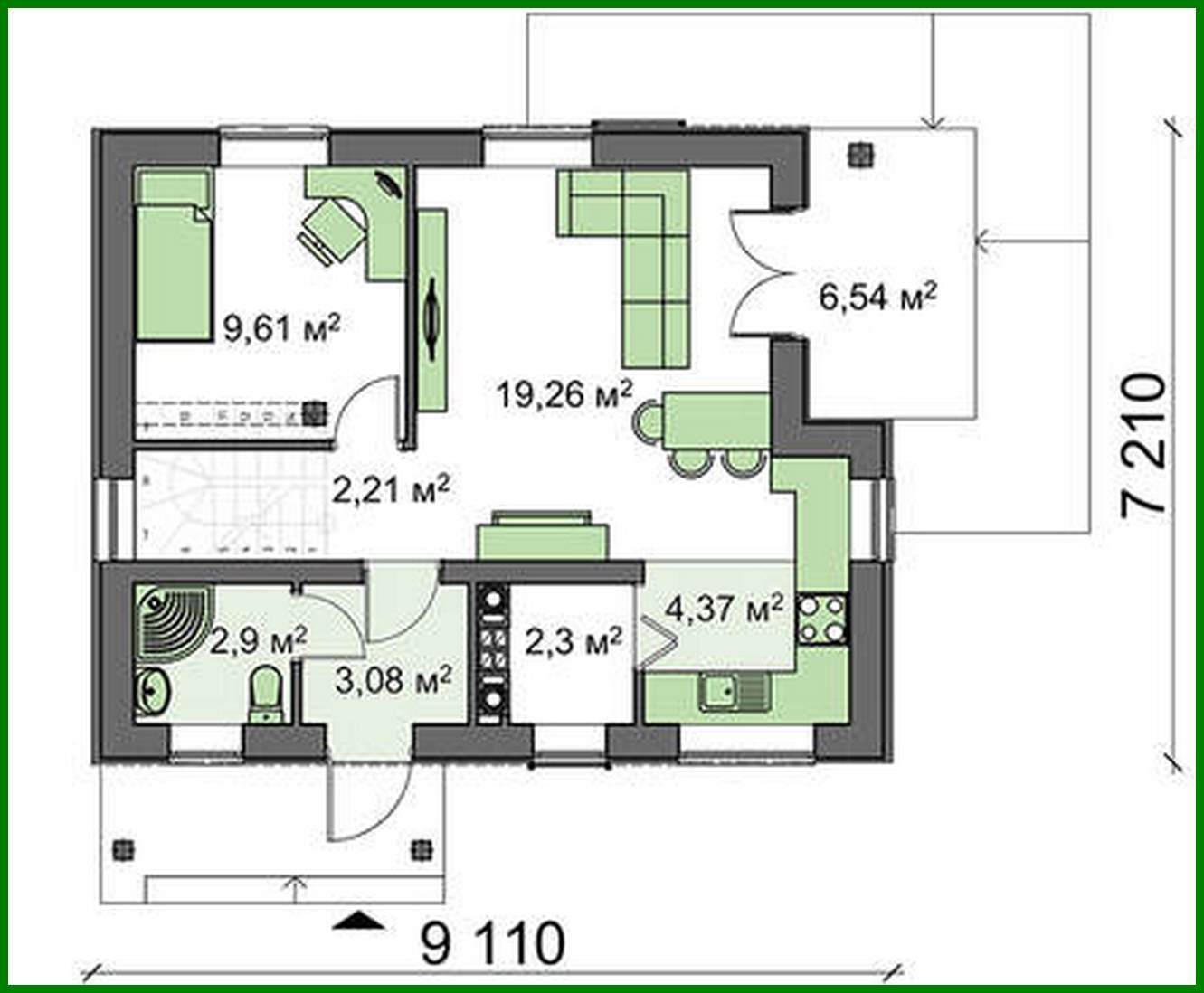 Visualization gallery - The project of the summer house