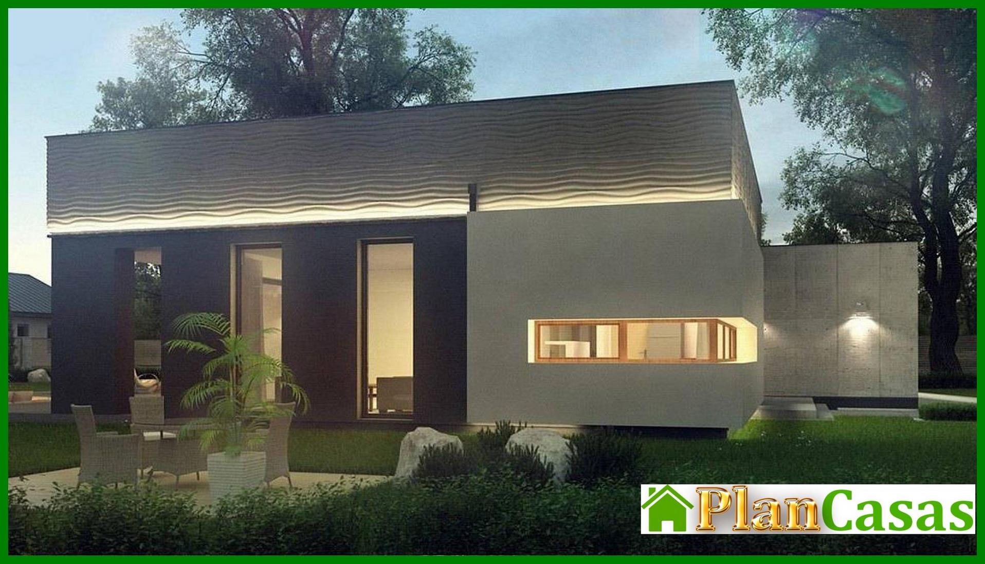 Visualization gallery - Original one-story high-tech house