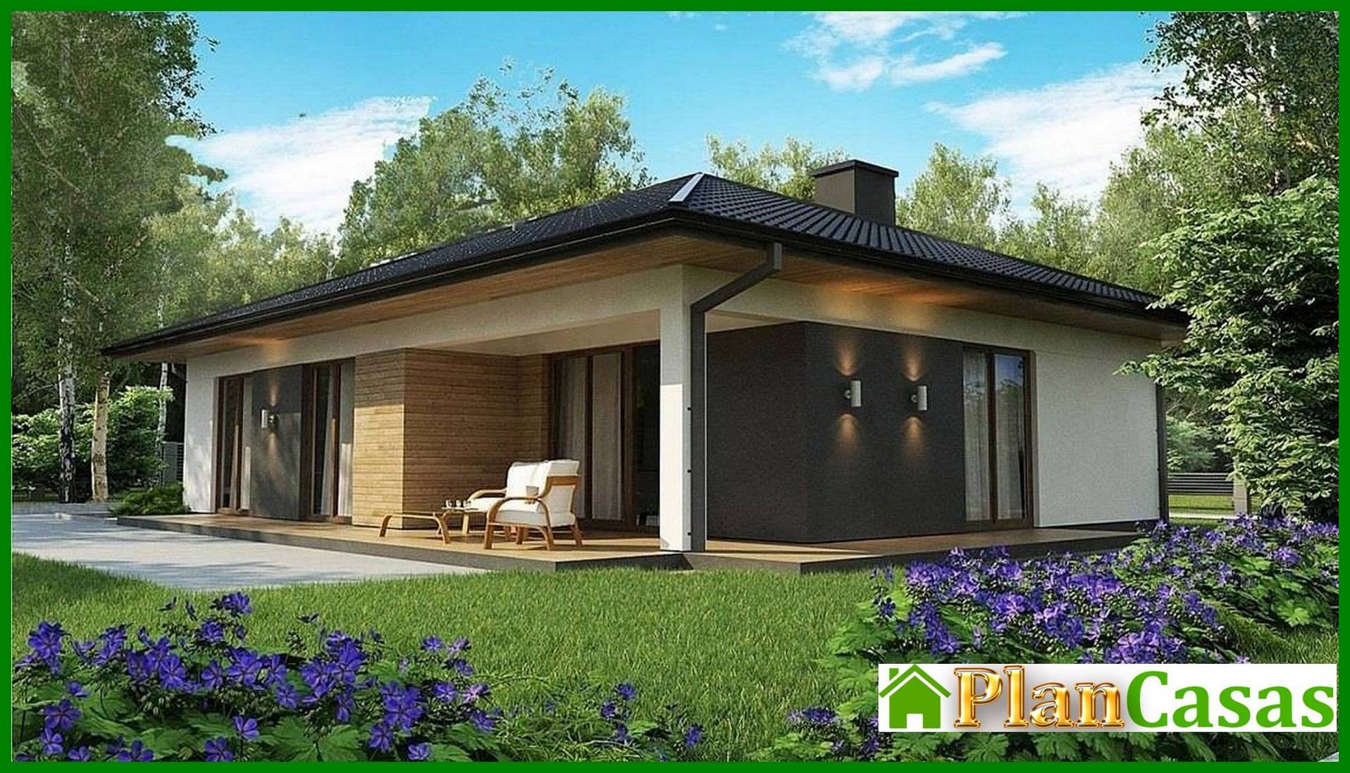 Visualization gallery - One story house