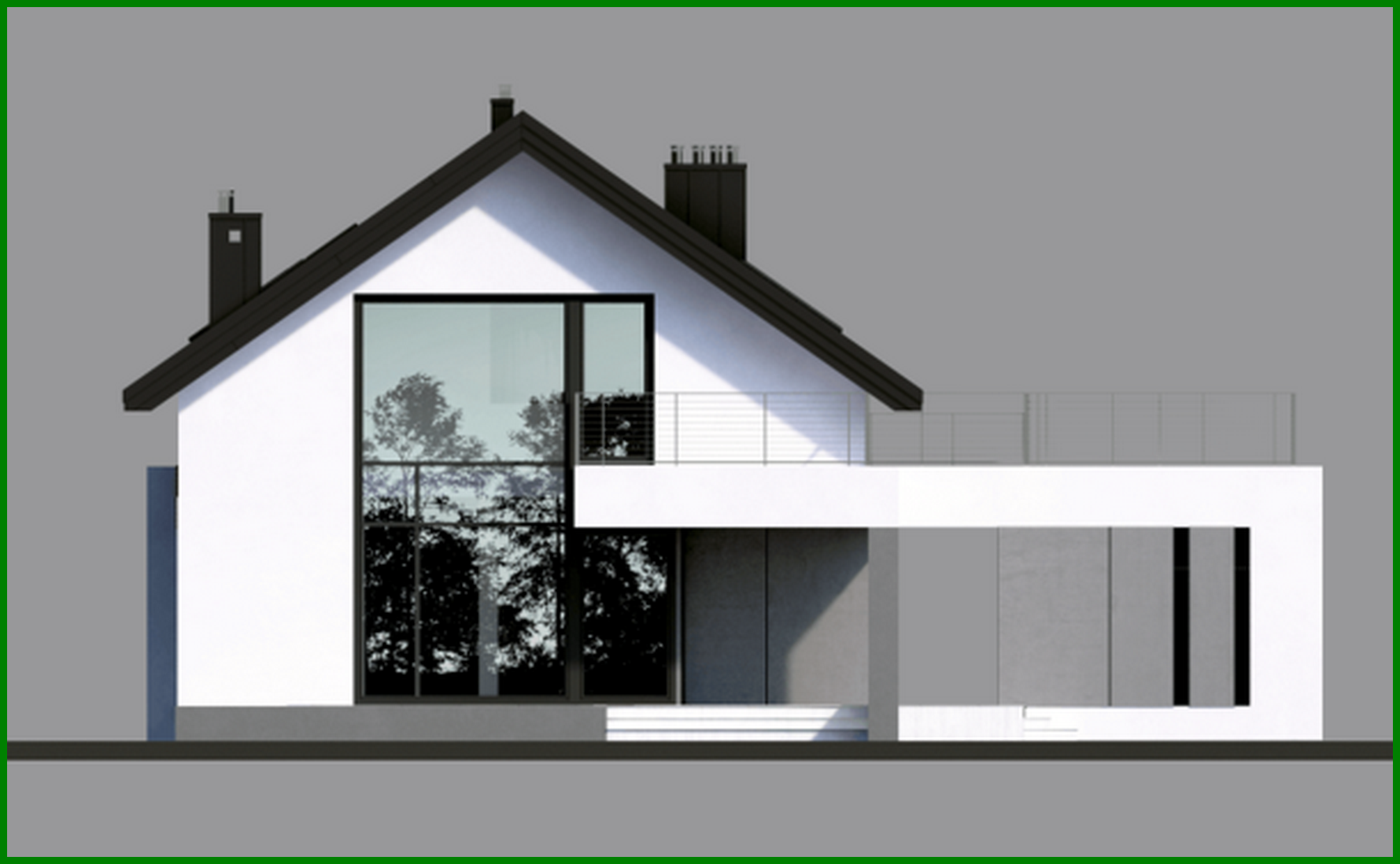 Visualization gallery - Spacious beautiful house with a cozy guest area