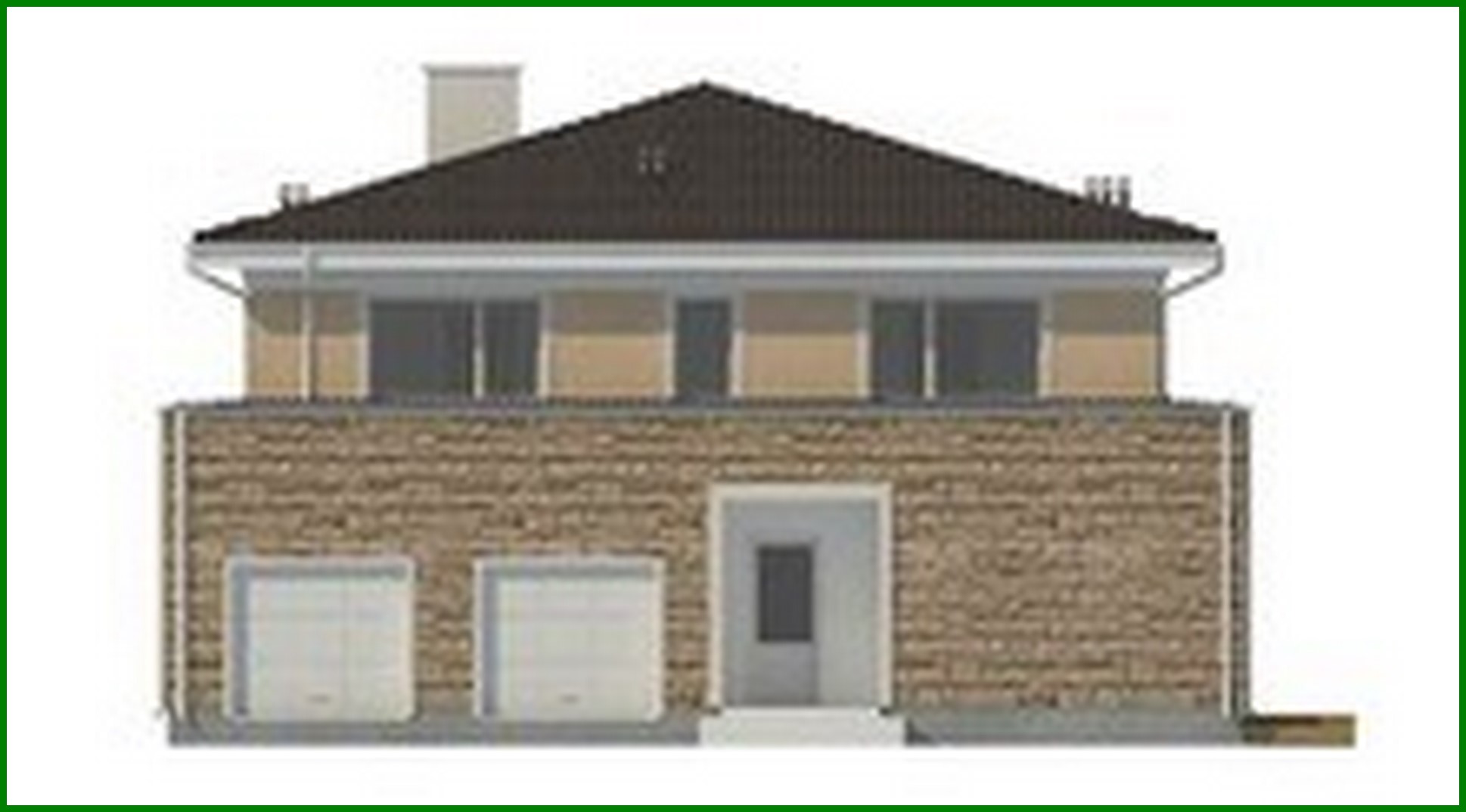 Visualization gallery - Design of a classic villa with a billiard room and sauna