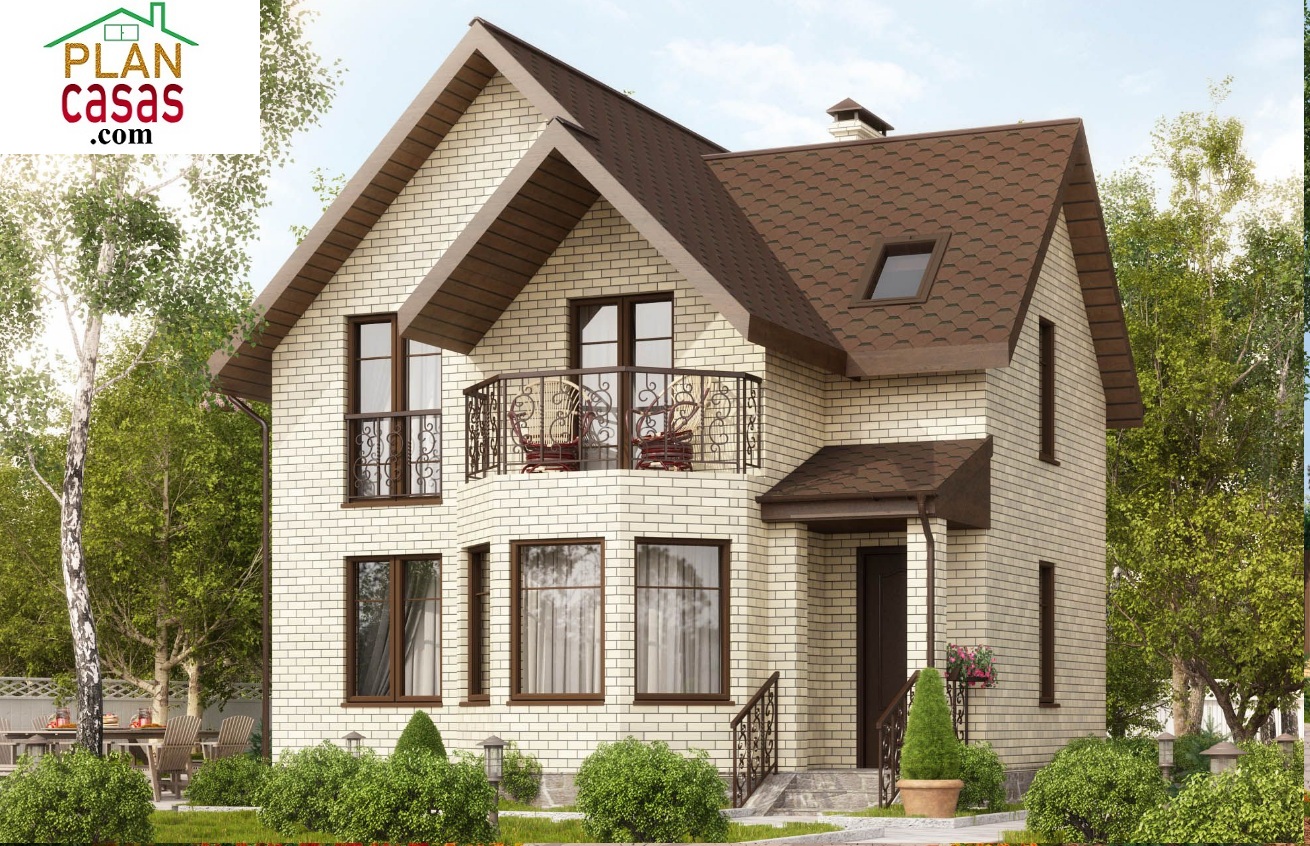 Two storey cottage house plan