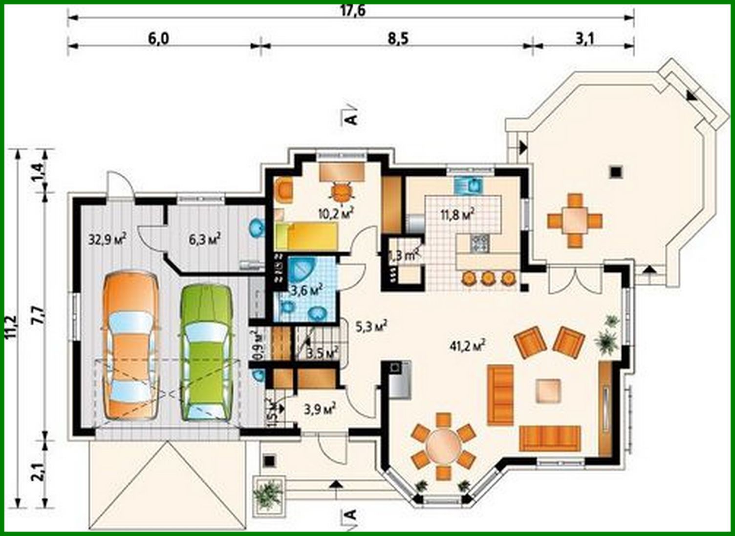 Visualization gallery - Spacious House 17 x 11