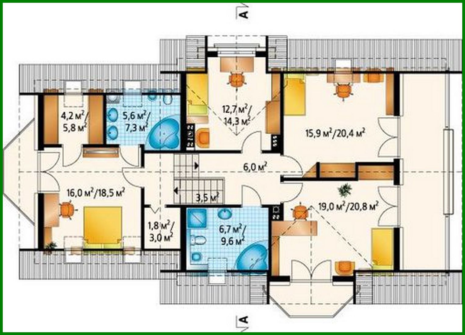 Visualization gallery - Spacious House 17 x 11