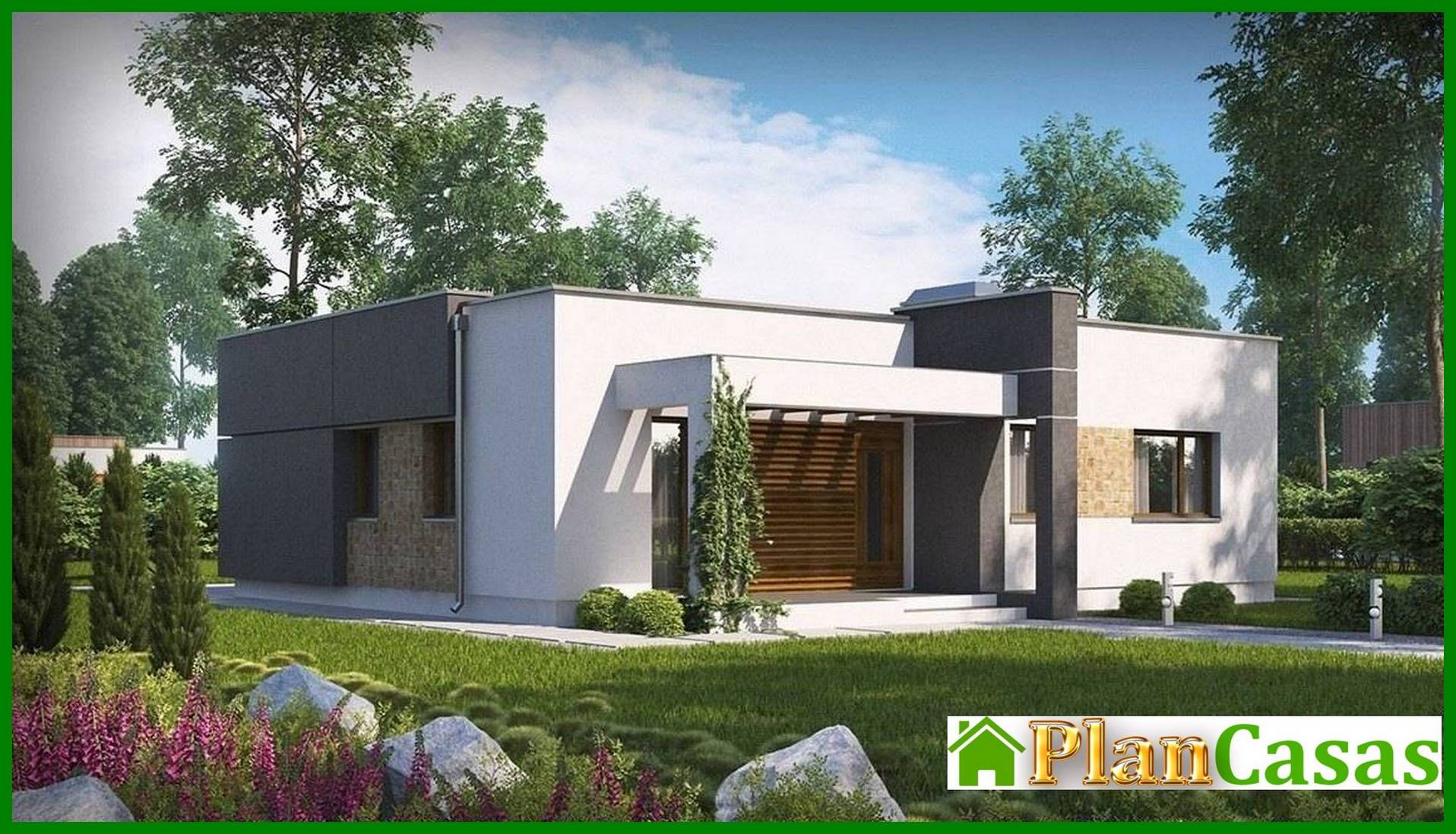 Visualization gallery - Compact Hi-Tech Cottage Project