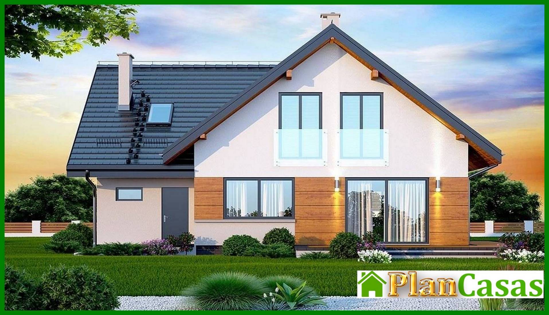 Visualization gallery - Elegant residential building with cozy balconies