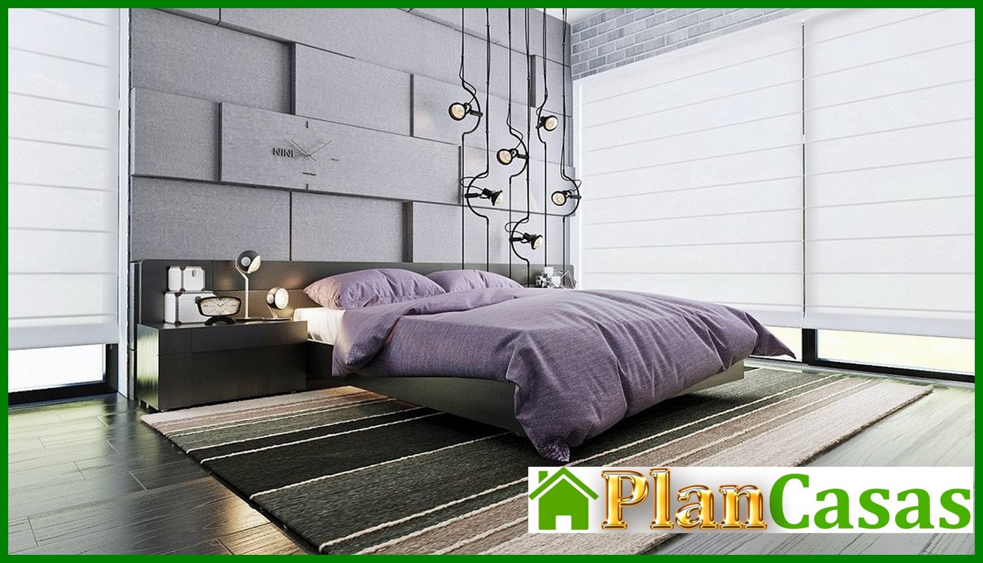 Visualization gallery - Project of a modern house with a frontal living room