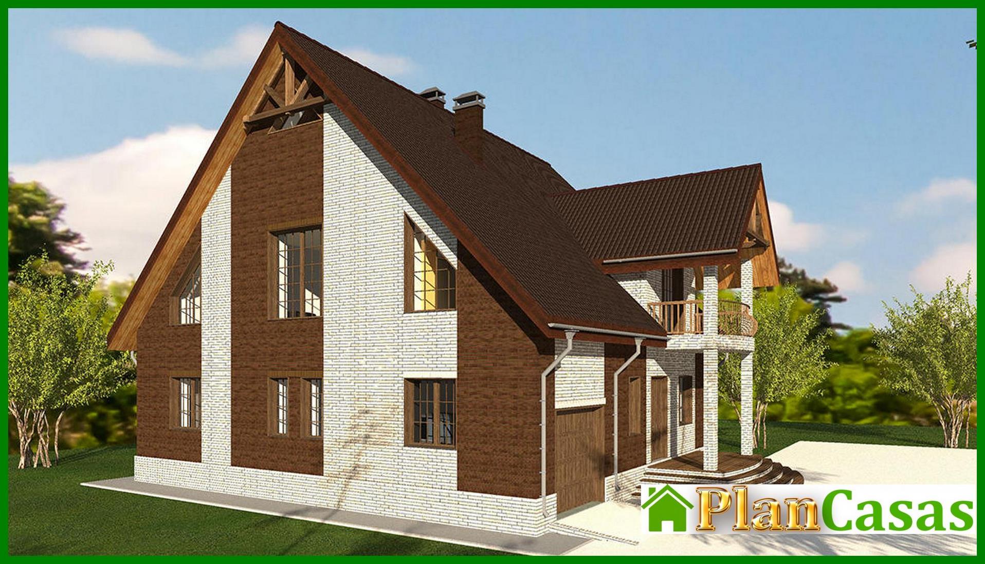 Visualization gallery - Project of a picturesque residential building with chocolate decor