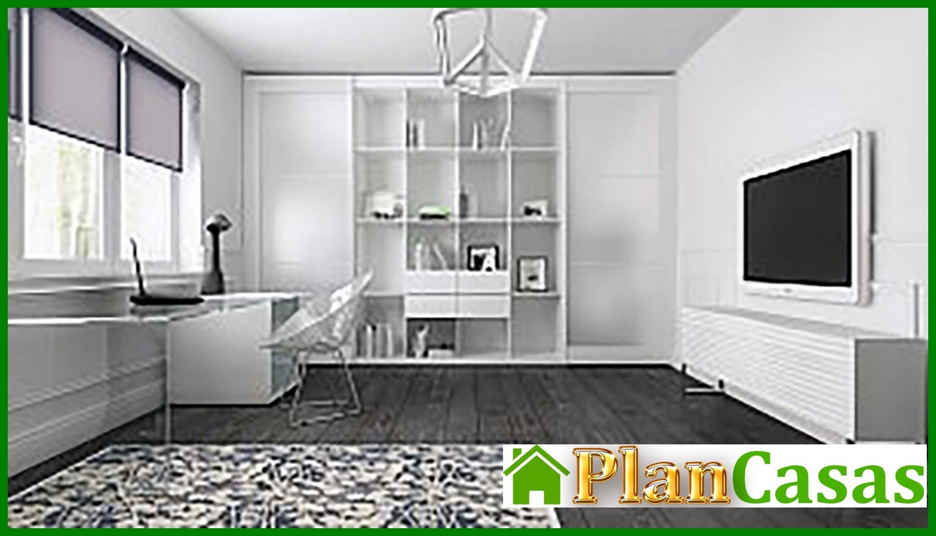 Visualization gallery - House project with frontal garage for two cars