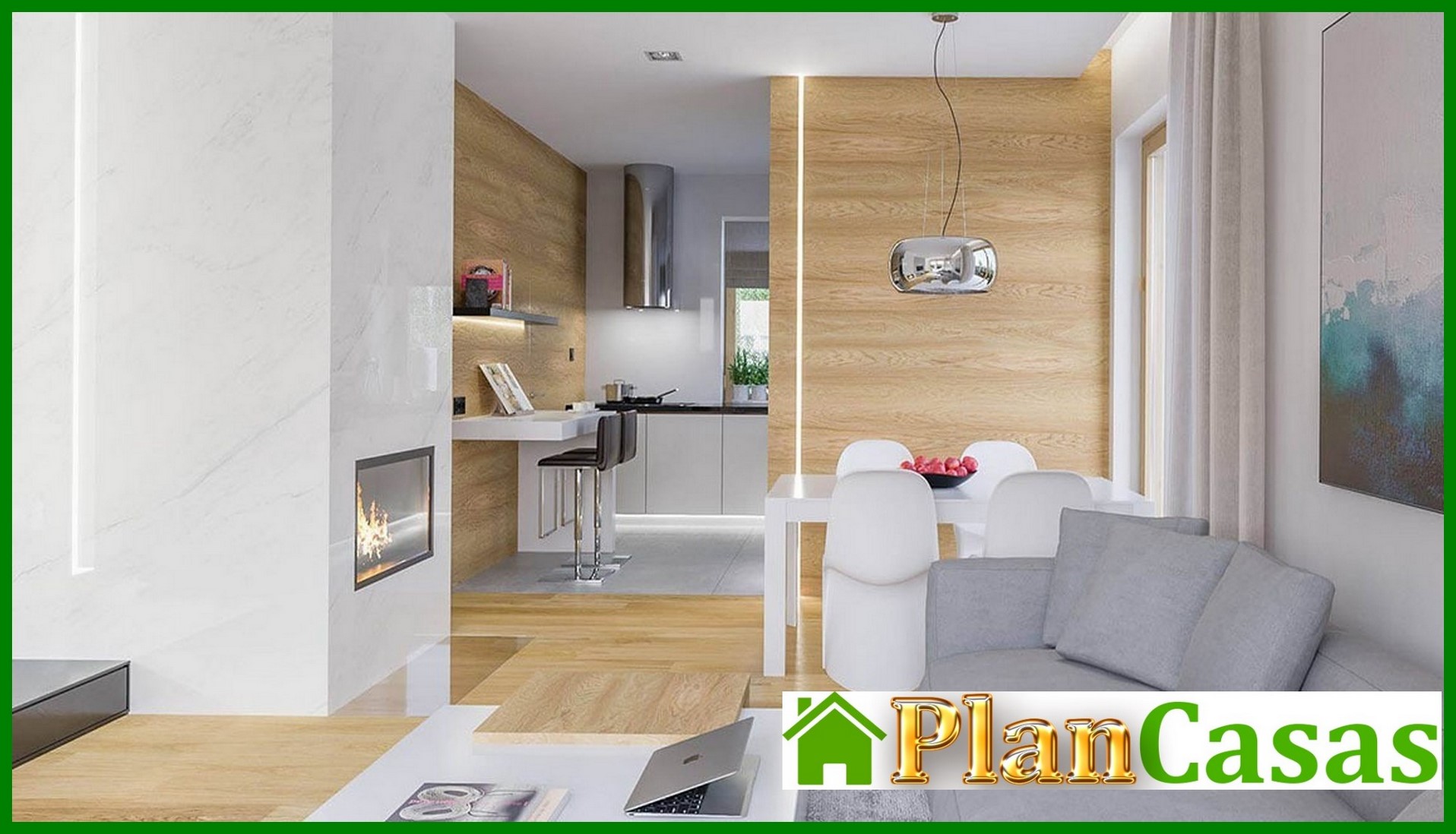 Visualization gallery - Stylish residential building with attic