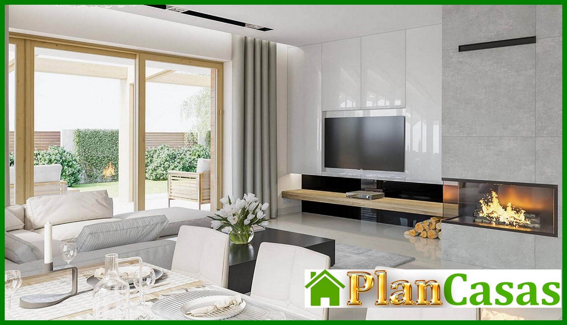 Visualization gallery - A delightful house building with wooden columns