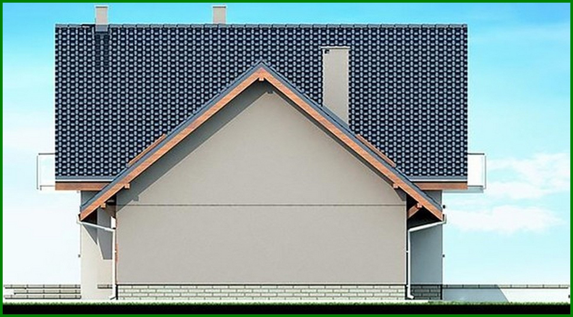 Visualization gallery - Two-story mansion with a spacious gym