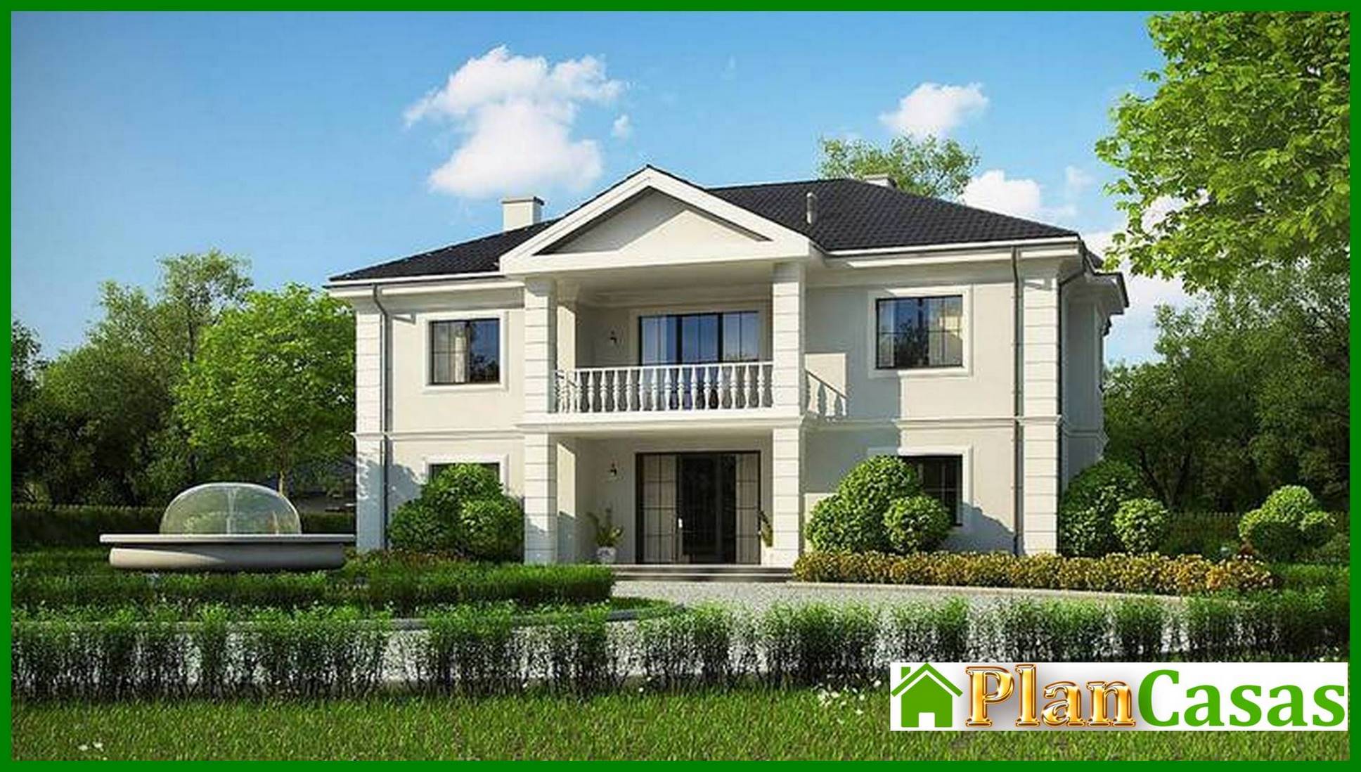 Visualization gallery - Representative two-story manor