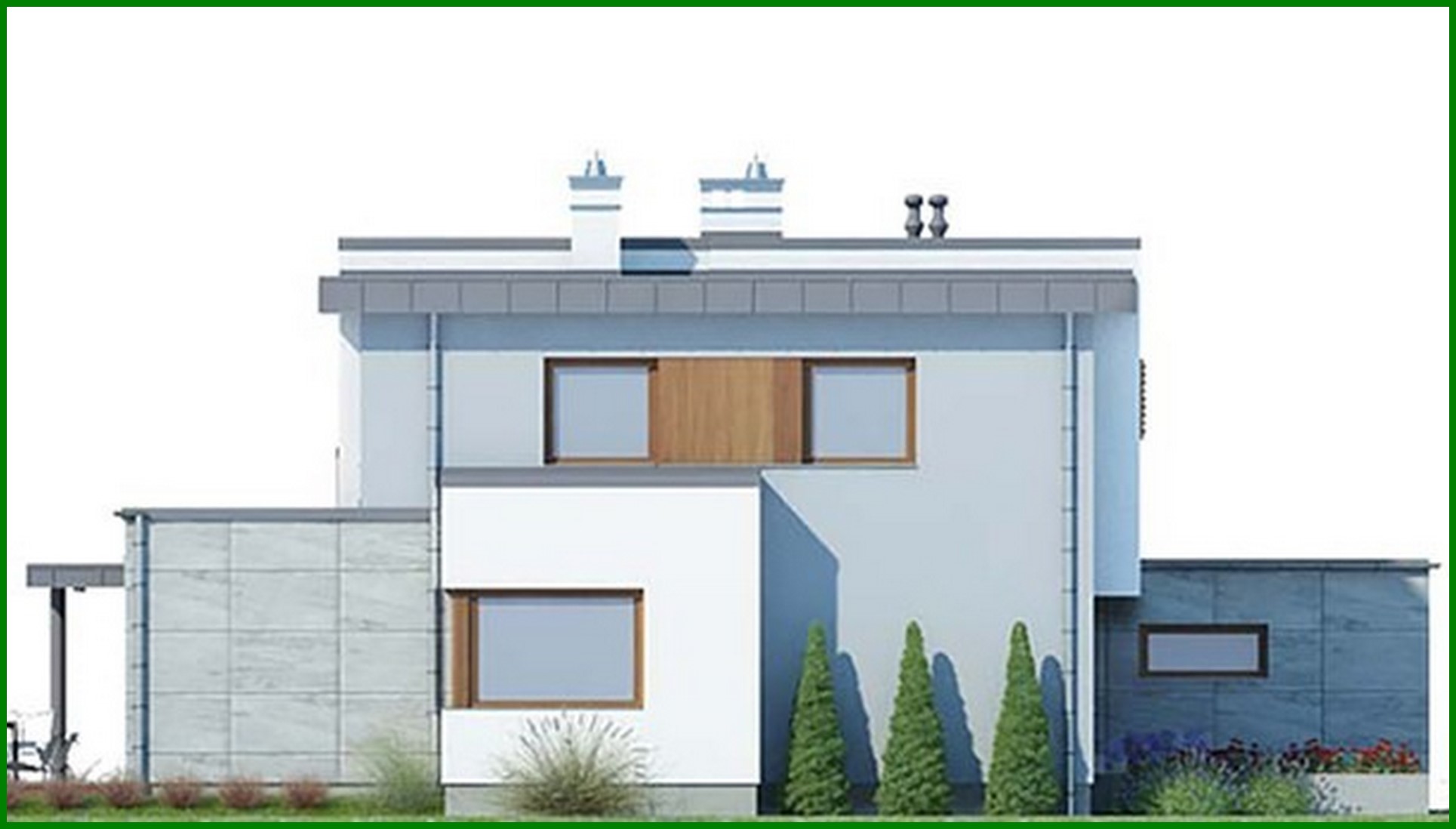 Visualization gallery - Original two-storey residential building