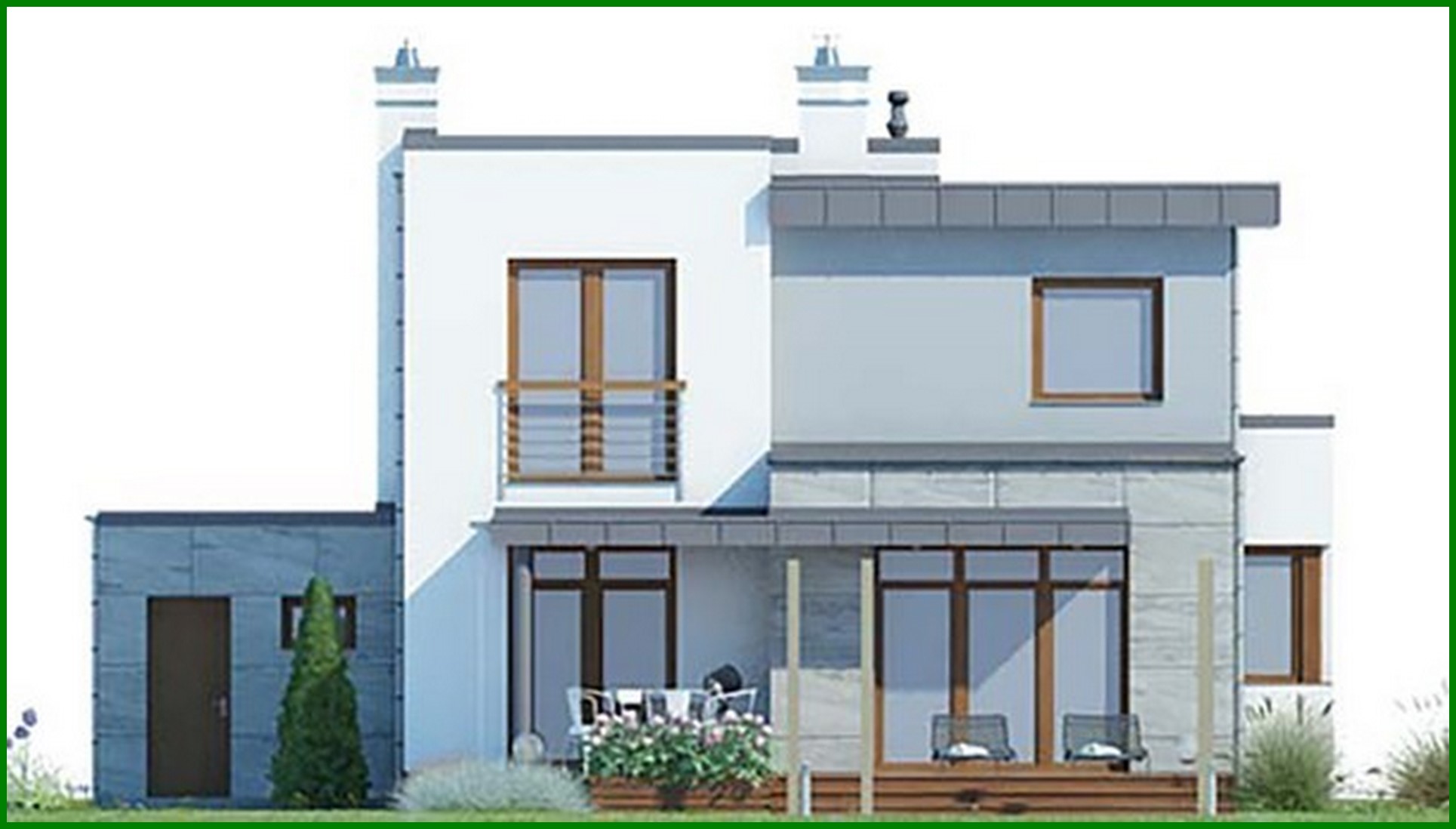 Visualization gallery - Original two-storey residential building